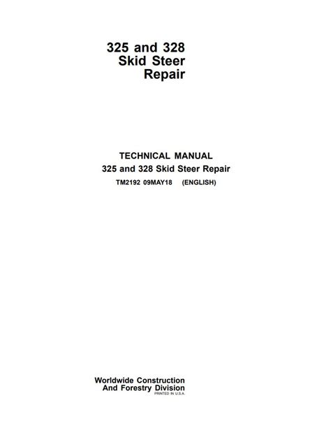 john deere 325 skid steer owners manual|john deere 325 mower manual.